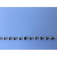 Medium Silver Tulsi Neck Bead NeckLace
